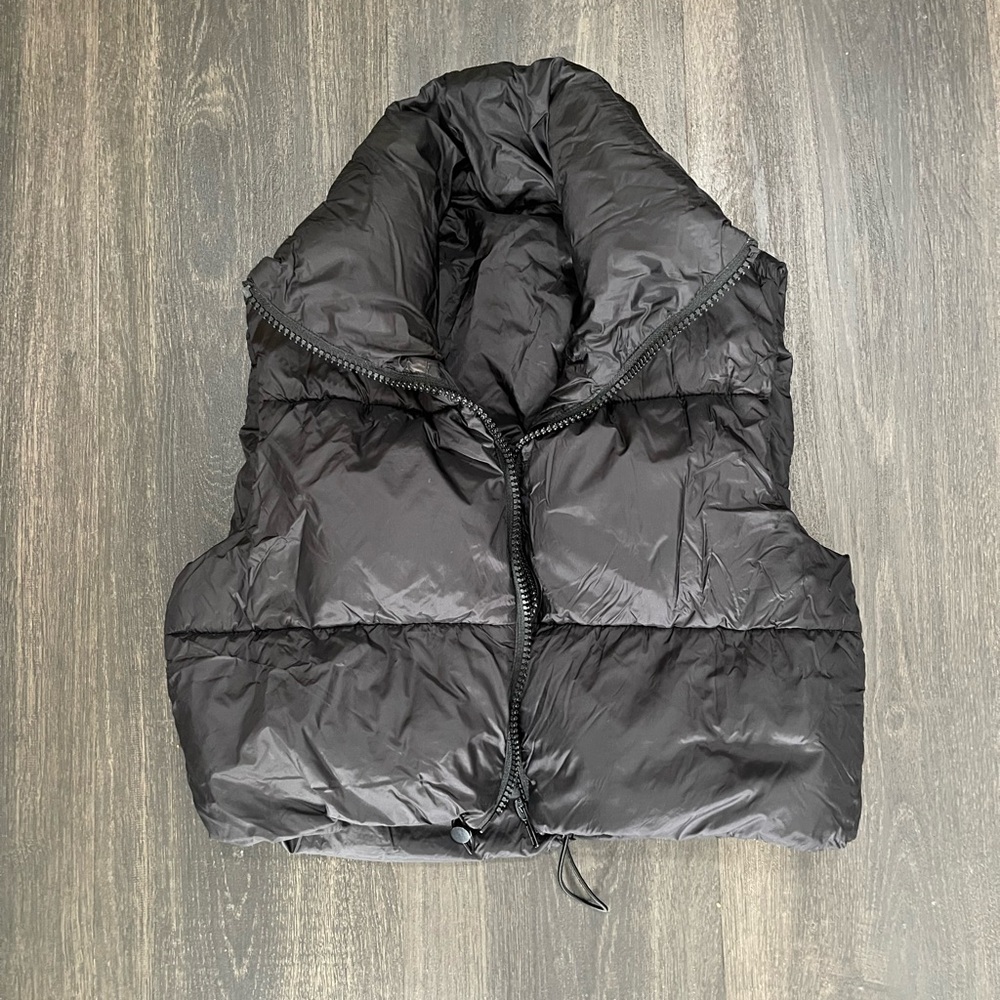 Black Puffer Vest